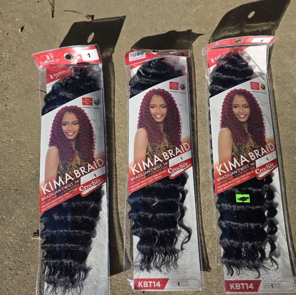 Brazilian Twist Hair - Black